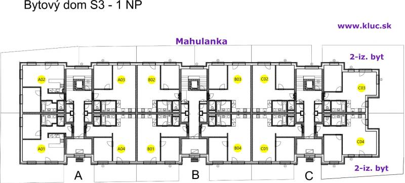 Rent One bedroom apartment, One bedroom apartment, Mahulanka, Pezinok,