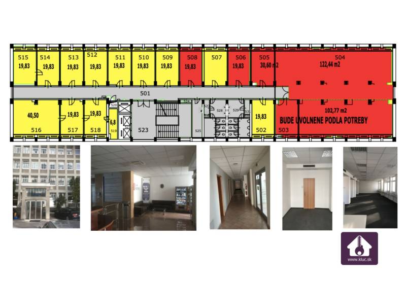 Modern Offices from 19m2 to an Entire Floor (600m2)