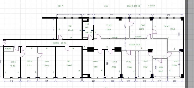 Office spaces in the city center with excellent accessibility 28-95m2