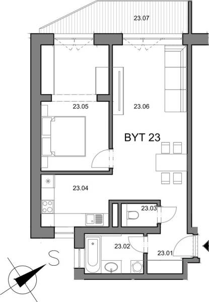 Sale One bedroom apartment, One bedroom apartment, Piešťany, Slovakia