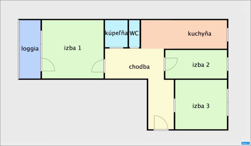 Rent Two bedroom apartment, Two bedroom apartment, Rovniankova, Bratis