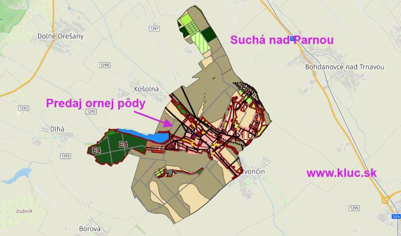 Sale Agrarian and forest land, Agrarian and forest land, Trnava, Slova