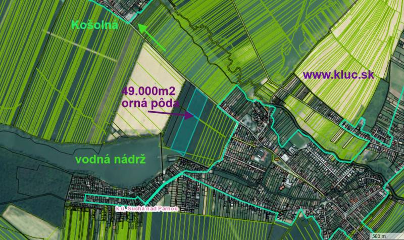 Sale Agrarian and forest land, Agrarian and forest land, Trnava, Slova