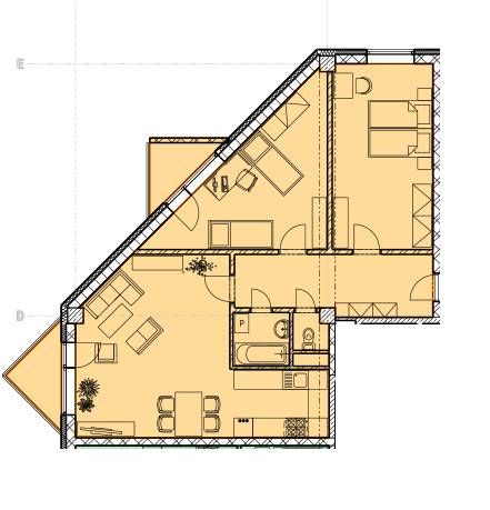 Sale One bedroom apartment, One bedroom apartment, Bratislava - Rača, 