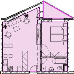 Sale One bedroom apartment, One bedroom apartment, Rybničná, Bratislav