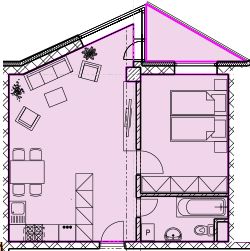 Sale One bedroom apartment, One bedroom apartment, Bratislava - Nové M